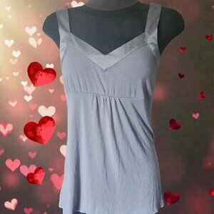 Elegant Gray Women's Top